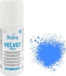 Decora Velvet sprej modrý 100 ml