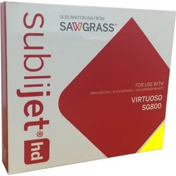 Gelový sublimační inkoust Sawgrass SubliJet-HD pro Virtuoso SG800 68 ml - yellow/žlutá