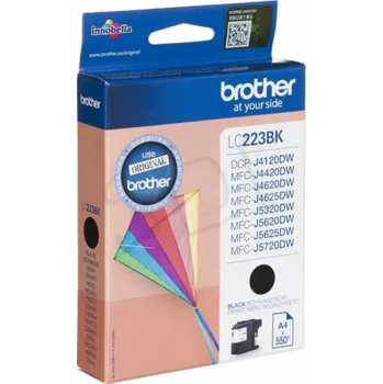 Počítačové příslušenství Originální inkoust Brother LC223BK (černý)
