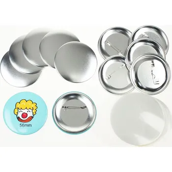 100 placek 56 mm se špendlíkem (odznaky, buttony)