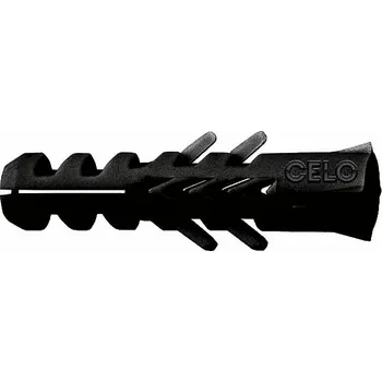 Hmoždinka SCH Průmyslová hmoždinka CELO, nylon černý Varianta: Průmyslová hmoždinka, velké balení F6, nylon černý