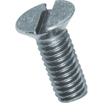 Spojovací materiál Šroub s drážkou DIN 963A zápustná hlava M 2,5x4 DIN 963 A4