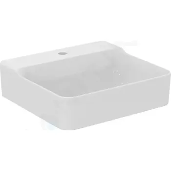 Umyvadlo Ideal Standard Conca Ceram Umyvadlo na desku 50x45 cm, bez přepadu, otvor pro baterii, bílá, T381501