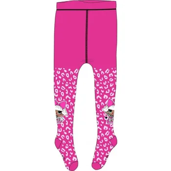 E plus M • Dívčí punčocháče L.O.L. Surprise 110 / 116 Tmavě růžová