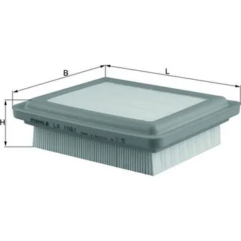 Vzduchový filtr Vzduchový filtr KNECHT LX 1061