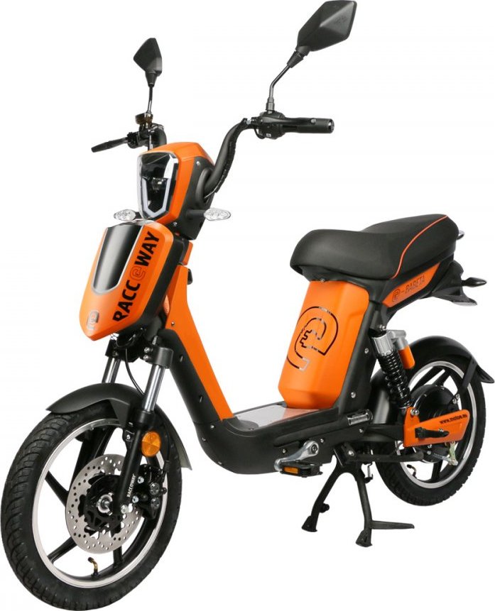 Elektroskútr RACCEWAY® E-BABETA®, oranžová-mat