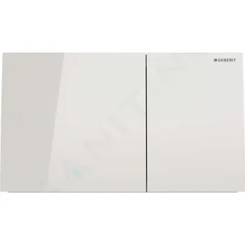 Splachovací tlačítko Geberit Sigma70 Ovládání splachování, sklo/pískově šedá, 115.622.JL.1