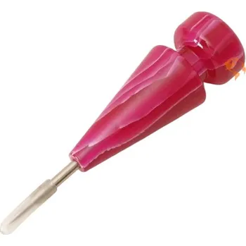 Děrovač fólie pro vodní dýmky Epoxy kónický růžový