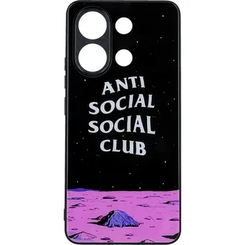Pouzdro na mobilní telefon Kryt Xiaomi Redmi Note 13 pevný Antisocial Club (obal neboli pouzdro na Xiaomi Redmi Note 13)