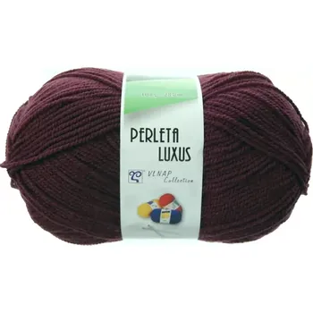 Příze Perleta Luxus 53356 - tm.vínová