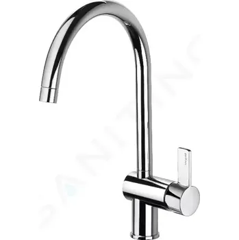 Vodovodní baterie Paffoni Rock Dřezová baterie, chrom, RO180CR