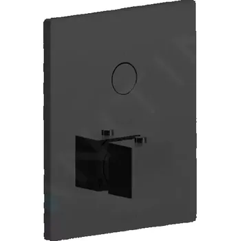 Vodovodní baterie Paffoni Compact Box Termostatická sprchová baterie pod omítku, matná černá, CPT513NO