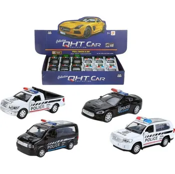 autíčko Alltoys Autíčko policejní 1 : 35 (3604) - osobák černý