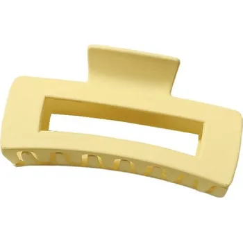 Ozdoba do vlasů Flamenco Mystique Ozdobná spona do vlasů XL, žlutá, z kovu bez niklu a chromu, 10.5x4.5 cm