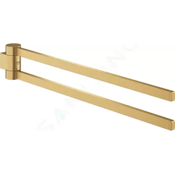 Držák na ručník Grohe Selection Dvojitý držák na ručníky, otočný, kartáčovaný Cool Sunrise, 41063GN0