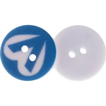 Knoflík Bellatex Knoflík sada 6 ks prům. 13 mm Stan modrá