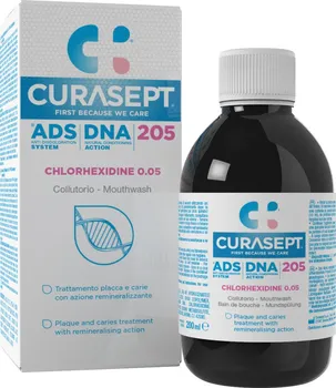 Ústní voda CURASEPT ADS DNA 205 ústní voda pro kompletní ochranu zubů 200 ml