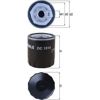 Olejový filtr Olejový filtr MAHLE OC 1014