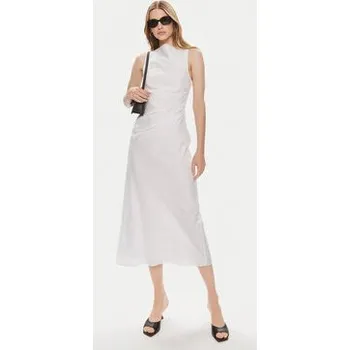 Dámské šaty Samsøe Samsøe Letní šaty Sahira F24100120 Bílá Slim Fit XS