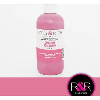 Čokoláda ROXY & RICH KAKAOVÉ MÁSLO - RŮŽOVÉ CANDY PINK VELKÉ BALENÍ 315g