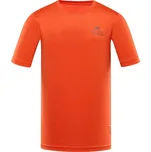 Pánské rychleschnoucí triko Alpine Pro BASIK - oranžová / M