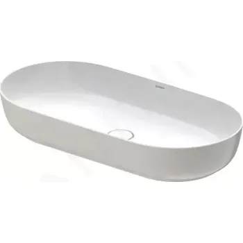 Umyvadlo Duravit Luv Umyvadlo na desku, 80x40 cm, bez přepadu, WonderGliss, bílá/matná šedá, 03798023001