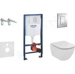 Grohe Rapid SL Sada pro závěsné WC + klozet a sedátko Ideal Standard Tesi, 38528SET-KF