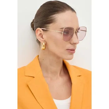 Sluneční brýle Sluneční brýle Jimmy Choo dámské, růžová barva, 0JC4006BD 30C, vel. 58