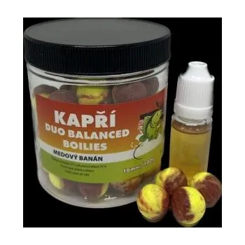 Boilies Kapří Duo Balanced boilies 20mm 100gr Ananas & Butyric