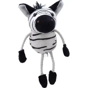 maňásek Prstový maňásek - Zebra (Finger Puppets 13 cm )