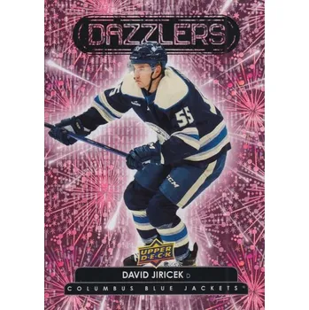 Karetní hra insert RC karta DAVID JIŘÍČEK 22-23 Extended Dazzlers Pink číslo DZ-110