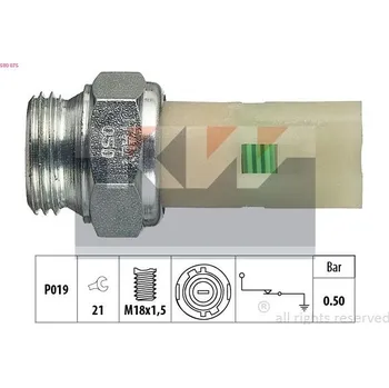 Olejový tlakový spínač KW 500 075