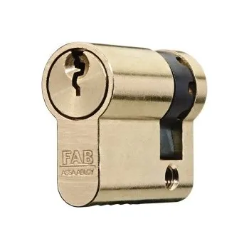 Vložka do dveří Cylindrická půlvložka FAB 201RSDZ 37+10mm 3 klíče