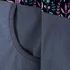 Dámská softshellová bunda Unuo Street dámská softshellová bunda tmavě modrá/lístečky