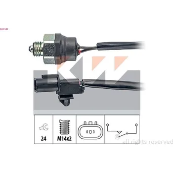 Spínač, světlo zpátečky KW 560 342