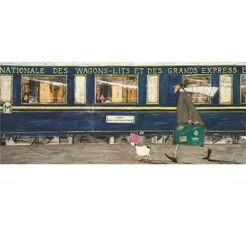 Umělecký tisk Sam Toft - Orient Express Ooh La La