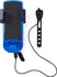 Držák mobilního telefonu na kolo s powerbankou, světlem a zvonkem modrý/černý