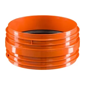 Kanalizační potrubí Vložka šachtová kanalizační PVC Osma KGF, DN 200 x 110 mm, oranžová