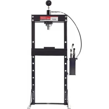 dílenský stroj QUATROS QS19323 Hydraulický dílenský lis 20 tun, dvojitá pumpa