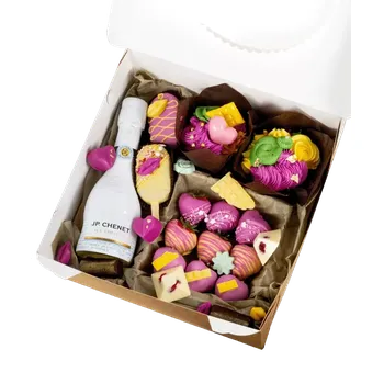 Dárkový potravinový koš Jarní balíček Velký (L)