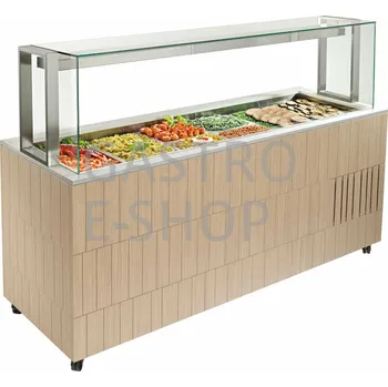 ROCAM LOSI s.r.l. Vitrina bufetova vyhrivana DOGE Servito 1000 BM