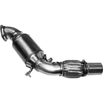Auto-moto HJS downpipe 61,5 mm včetně katalyzátoru pro BMW řada 3 typ F30/3L, emisní norma Euro 6, 316i/320i, 1.6, 100/125 kW (N13B16A)