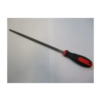 Pilník kulatý profi Anglie s rukojetí, kulatý pilník profi - 300mm je