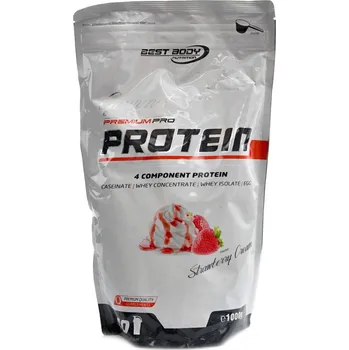 Protein Best body nutrition Gourmet premium pro protein 1000g strawberry cream Best body nutrition Gourmet premium protein 1000g strawberry