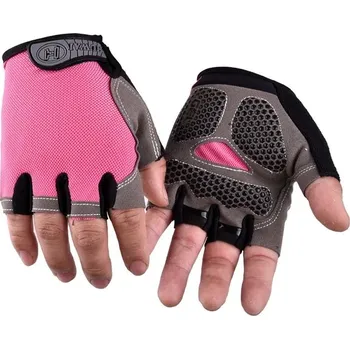 Chránič rukou Cyklistické prodyšné rukavice - Vylepšená růžová,L