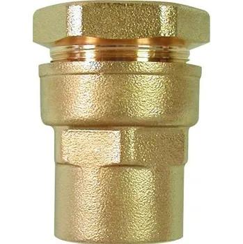 Vodovodní potrubí Bugatti VALVOPAT BI spojka 40x1", přímá, s vnitřním závitem, svěrná, voda/plyn, mosaz