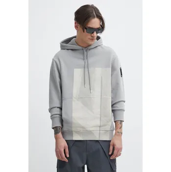Pánská mikina Bavlněná mikina A-COLD-WALL* Strand Hoodie ACWMW186 šedá 09X, vel. M