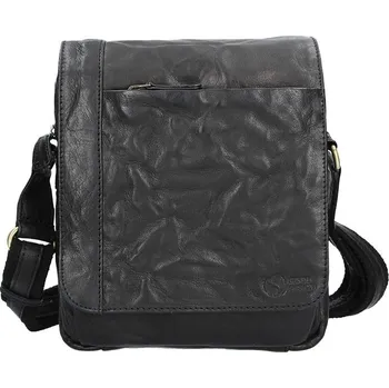 Kožená pánská taška SendiDesign SN-1104 černá