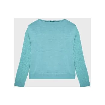 Dámský svetr United Colors Of Benetton Svetr 1176C102G Modrá Regular Fit 160
