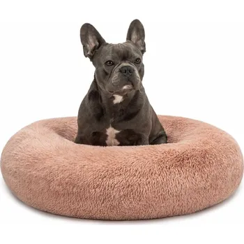 Pelíšek pro psa Plyšový pelíšek pro psy 55 cm - pudrový